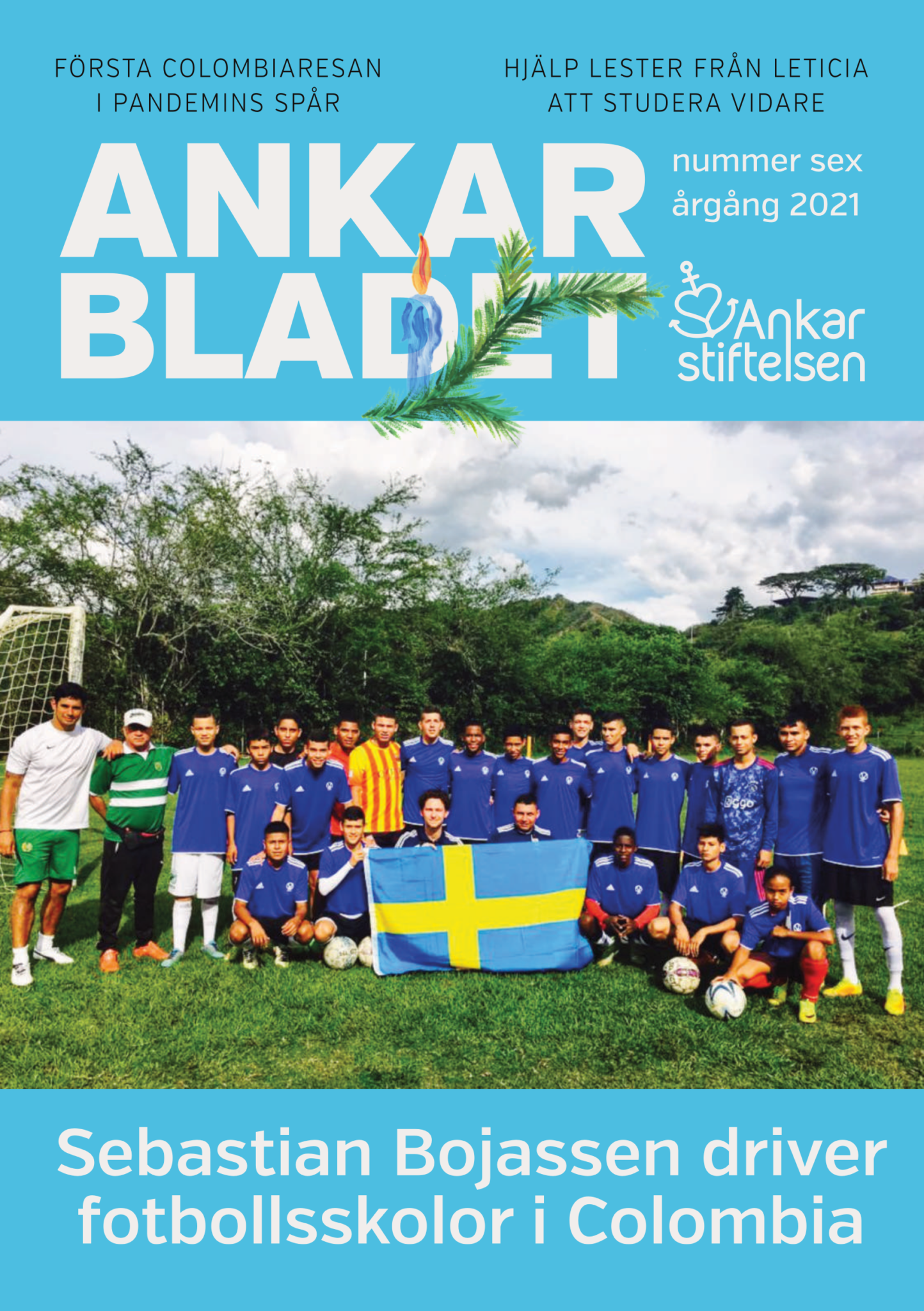 Bild på framsidan av Ankarbladet 2021 Nr. 6