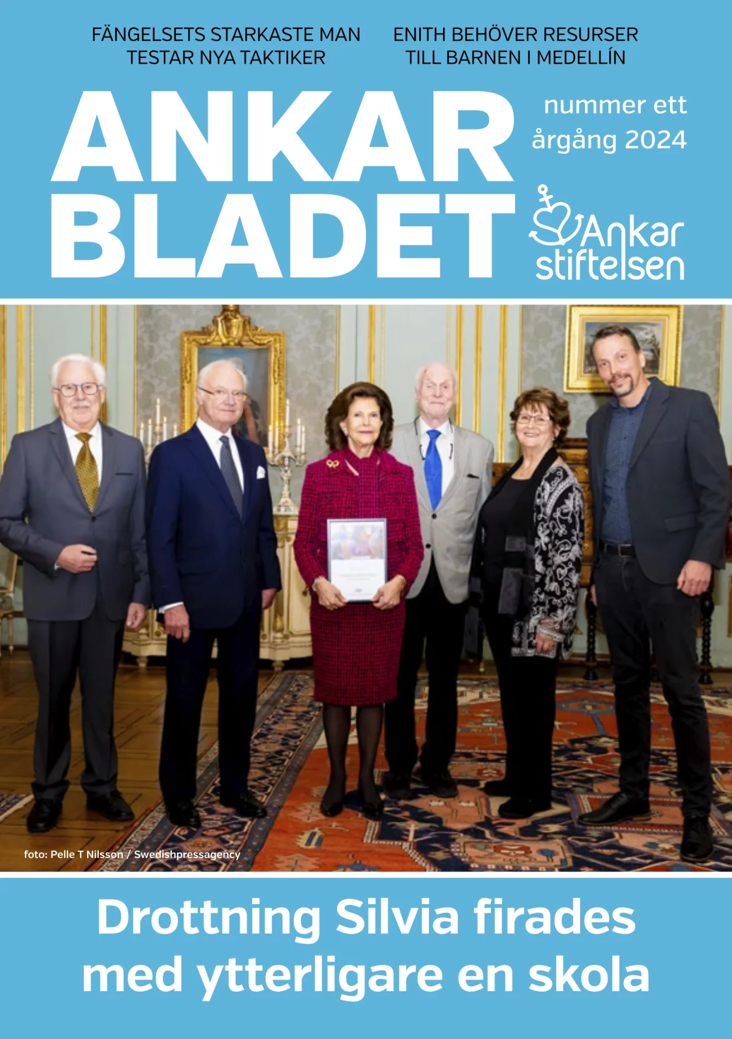 Bild på framsidan av Ankarbladet 2024 Nr. 1