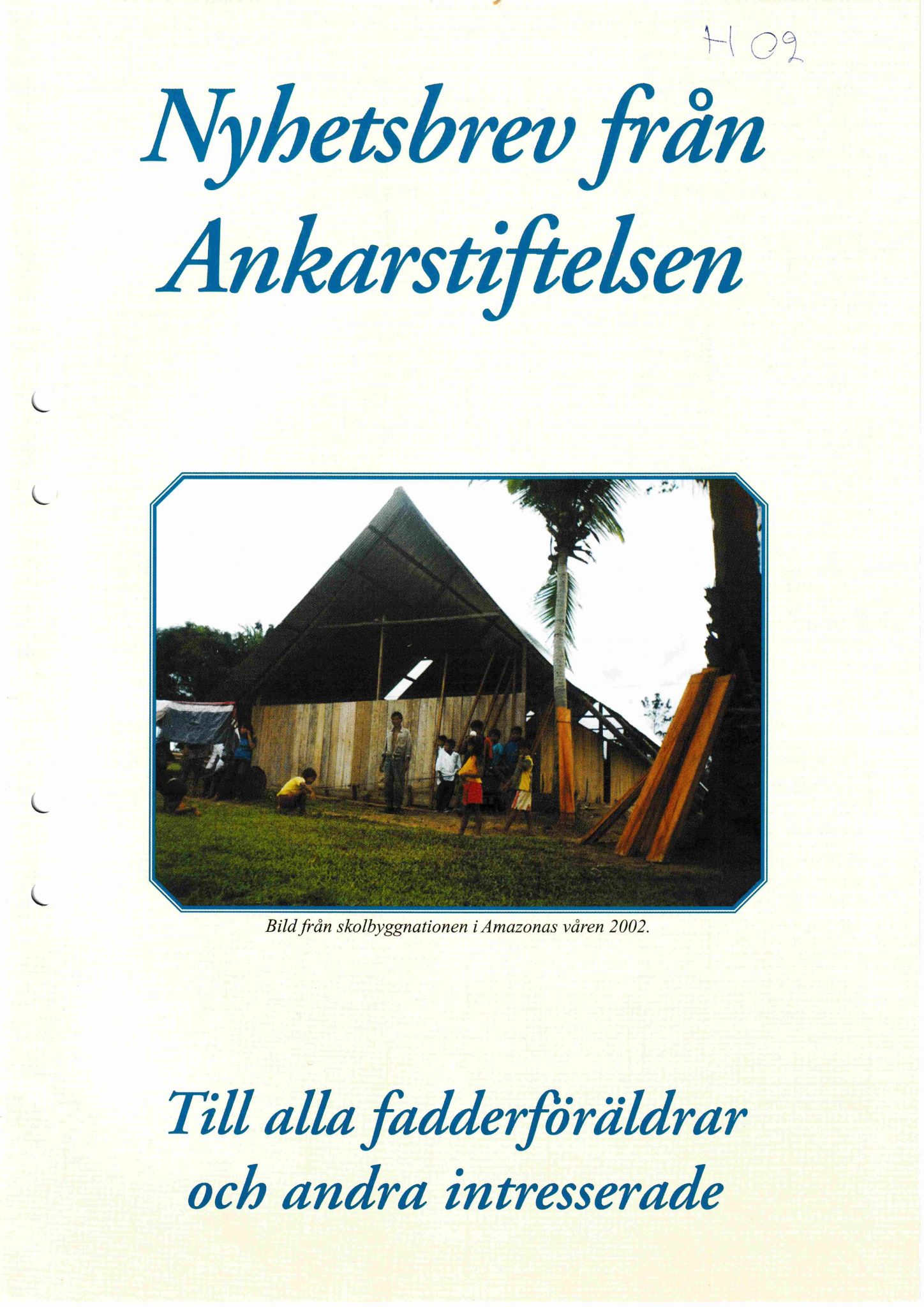 Bild på framsidan av Ankarbladet 2002 Nr. 2