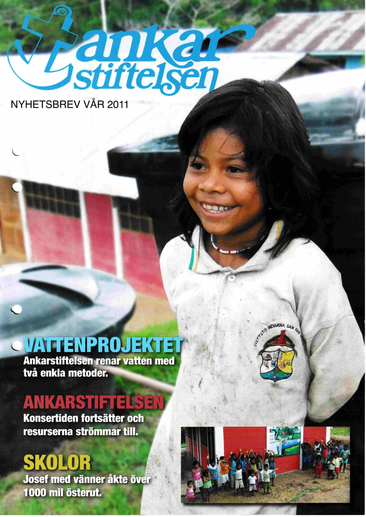 Bild på framsidan av Ankarbladet 2011 Nr. 1