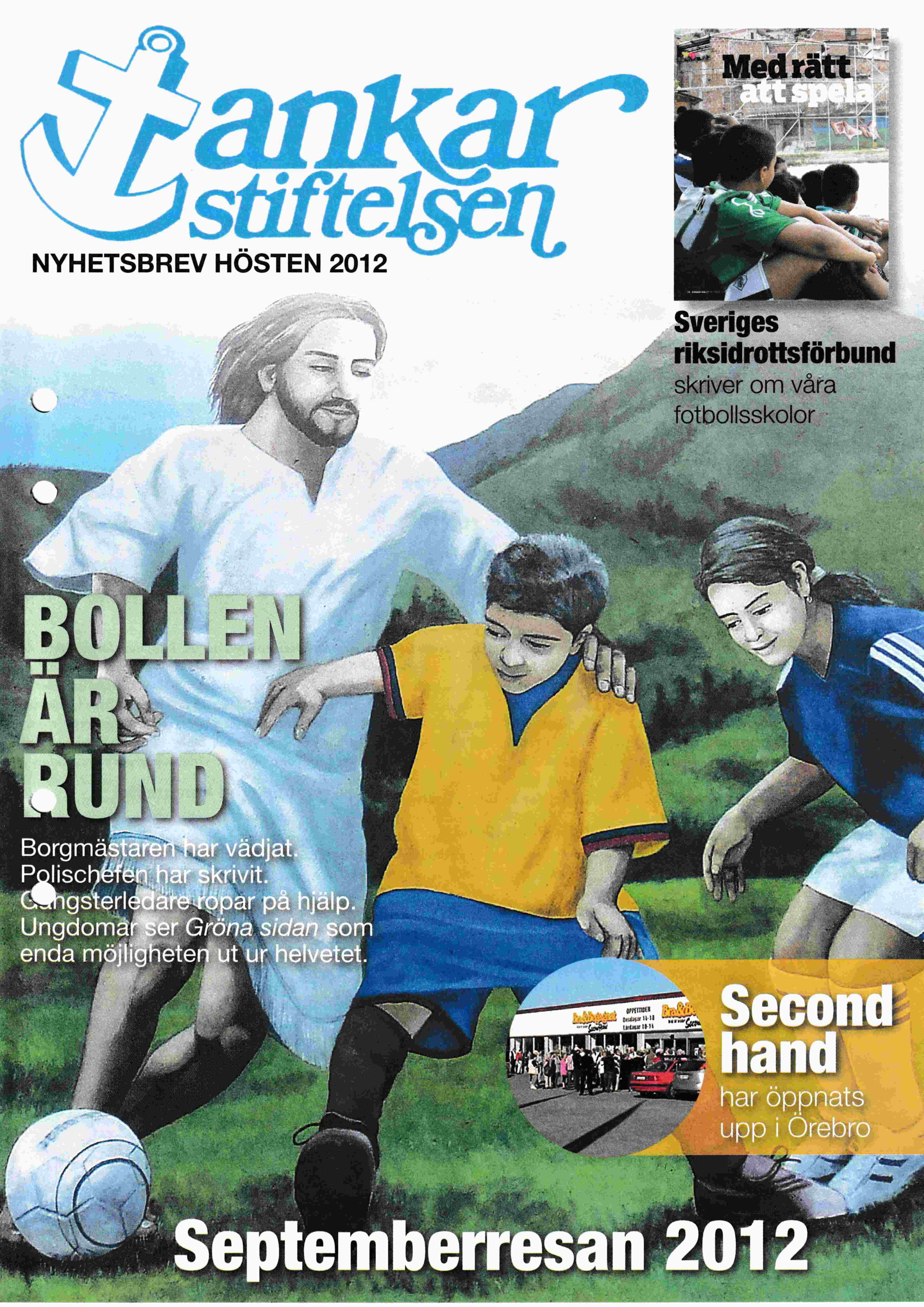 Bild på framsidan av Ankarbladet 2012 Nr. 2