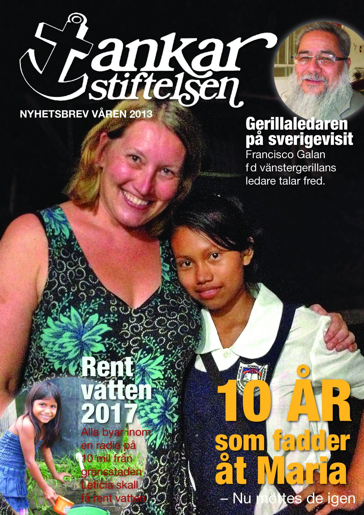 Bild på framsidan av Ankarbladet 2013 Nr. 1