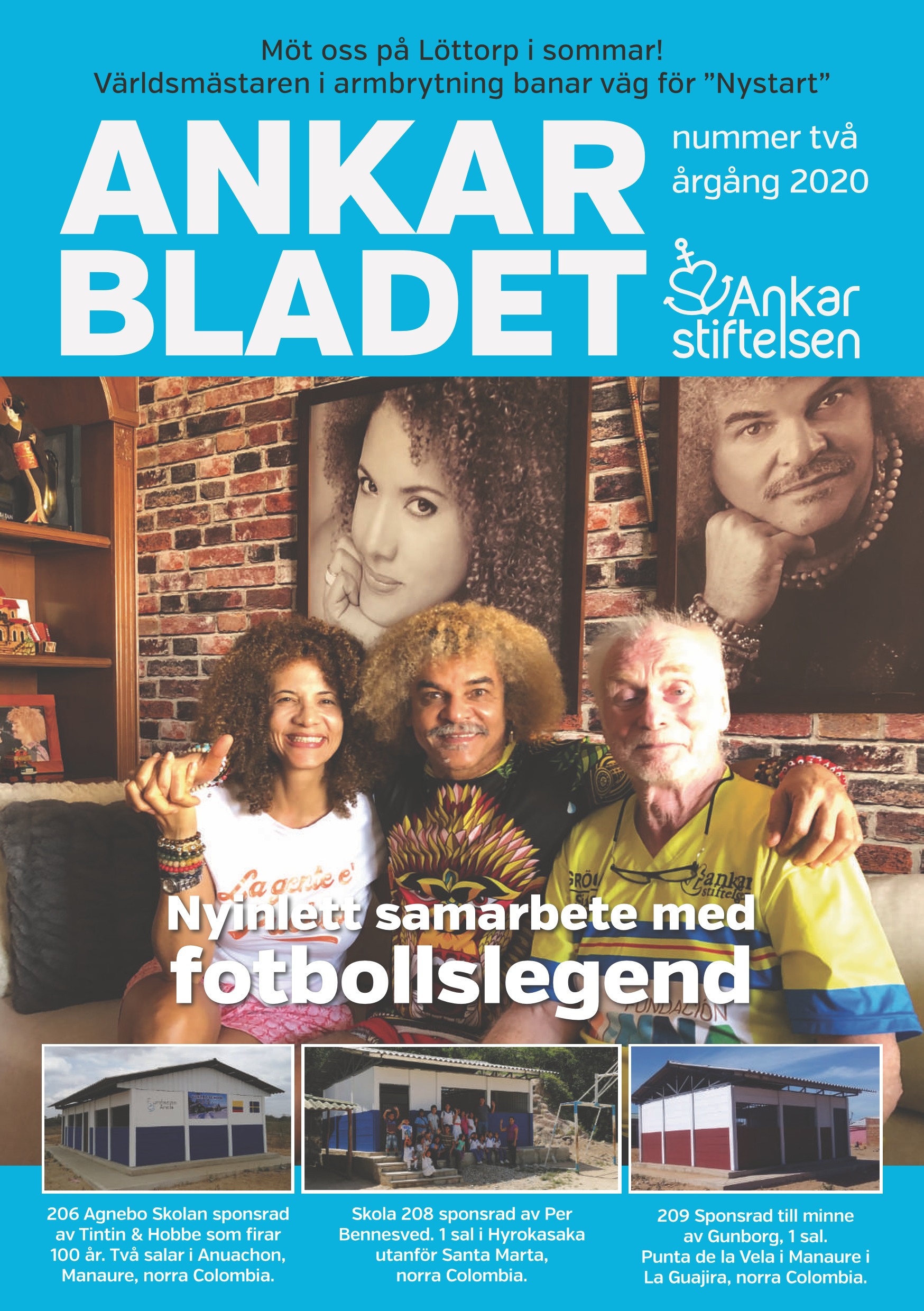 Bild på framsidan av Ankarbladet 2020 Nr. 2